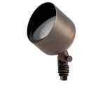 Kichler 15487CBR 12V PAR 36 Brass Uplight Accent Light Centennial Brass