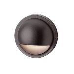 Kichler 15064AZT 12V Half Moon Deck Light Textured Architectural Bronze