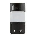 Enerlites DWHOS-L-BK Wall Switch Cover for Motion & Humidity Sensor, Black