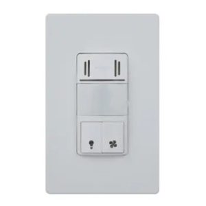 Enerlites DWHOS-L-W Wall Switch Cover for Motion & Humidity Sensor, White