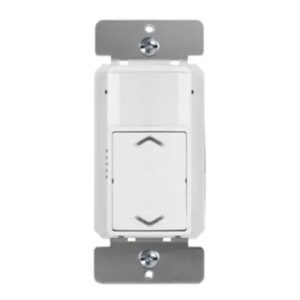 Enerlites DWODS-120-W Dimmer Switch w/ Motion Sensor, Single Pole, 3-Way, 120V, White