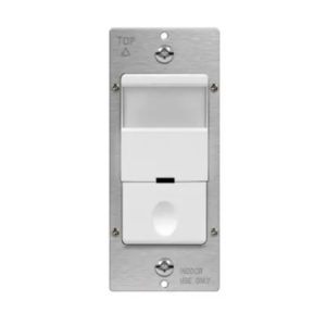 Enerlites DWOS-3J-W Decorator Motion Sensor Switch, Single-Pole, 3-Way, 120V-277V, White