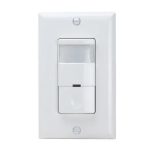 Enerlites DWOS-3R-W White PIR Occupancy/Vacancy Sensor 3-Way 120V