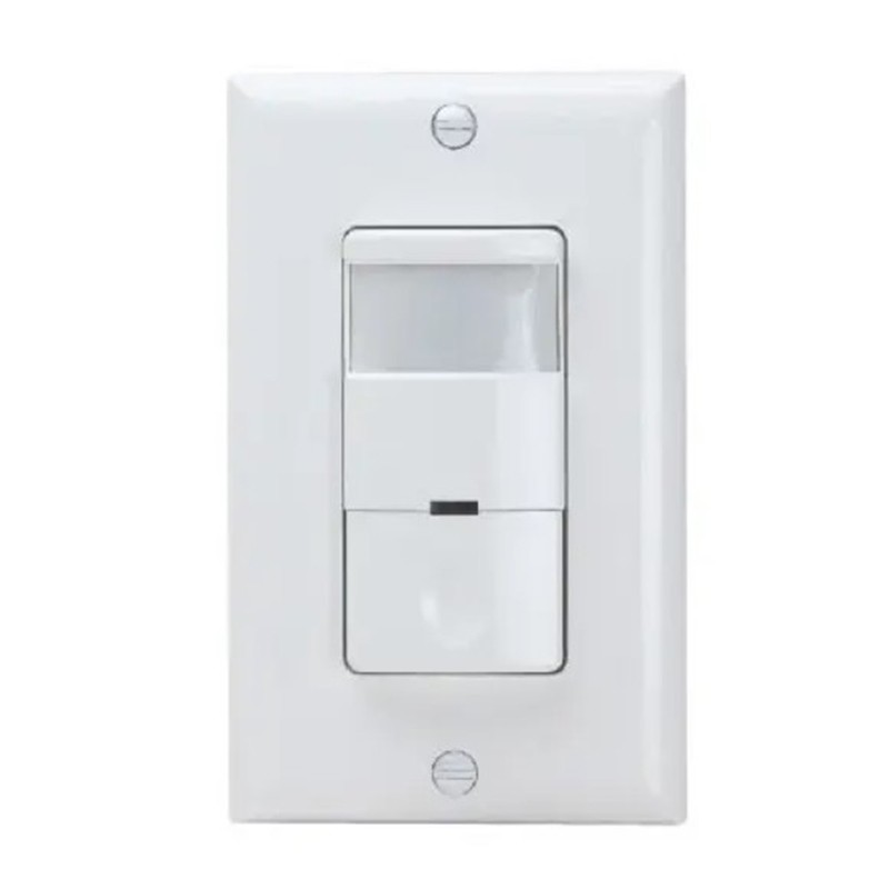 Enerlites DWOS-J-W White Commercial In-Wall Occupancy/Vacancy Sensor