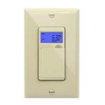 Enerlites HET01-I 15 Amp 7-Days In-Wall Programmable Timer Switch