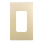 Enerlites SI8831-GD Gold 1 Gang Decorator Wall Plate