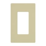 Enerlites SI8831-I Ivory 1 Gang Decorator Wall Plate