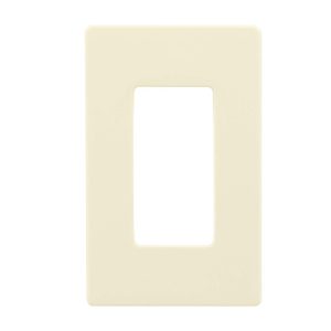 Enerlites SI8831-LA Light Almond 1 Gang Decorator Wall Plate