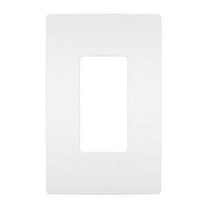 Enerlites SI8831-W White 1 Gang Decorator Wall Plate