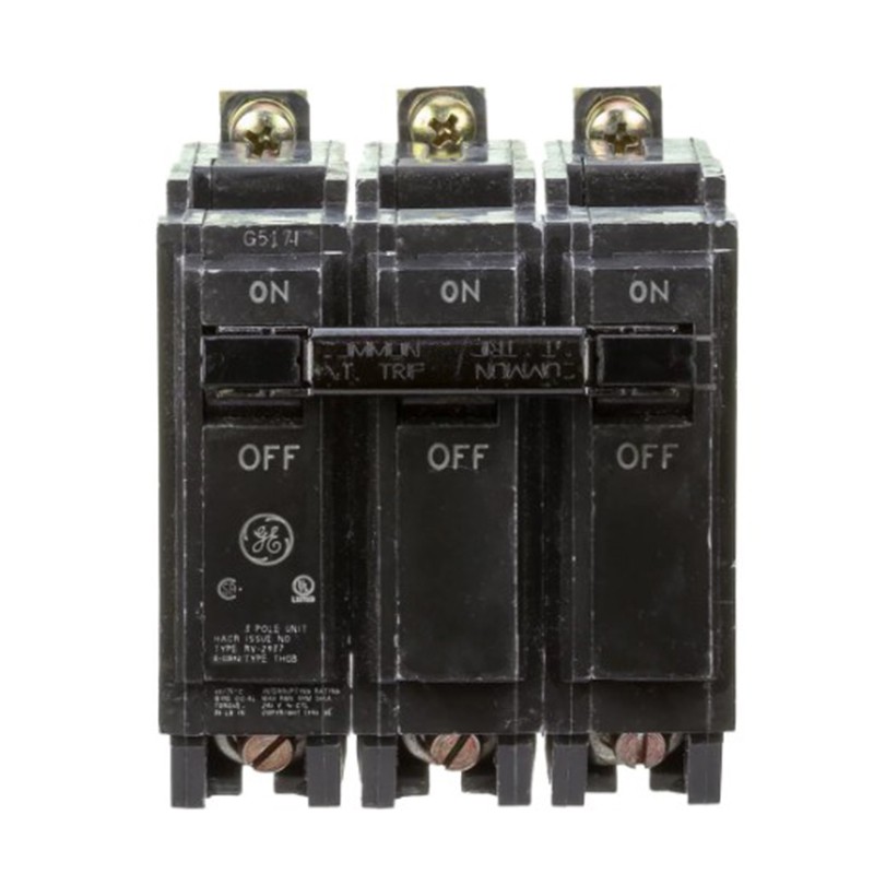 GE THQB32040 40 Amp Three Pole Bolt-On Breaker