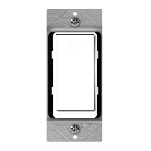 Enerlites ZW15SM-PLUS-W White 15 Amp 1800 Watt 120-Volt Smart Z-Wave Light Switch