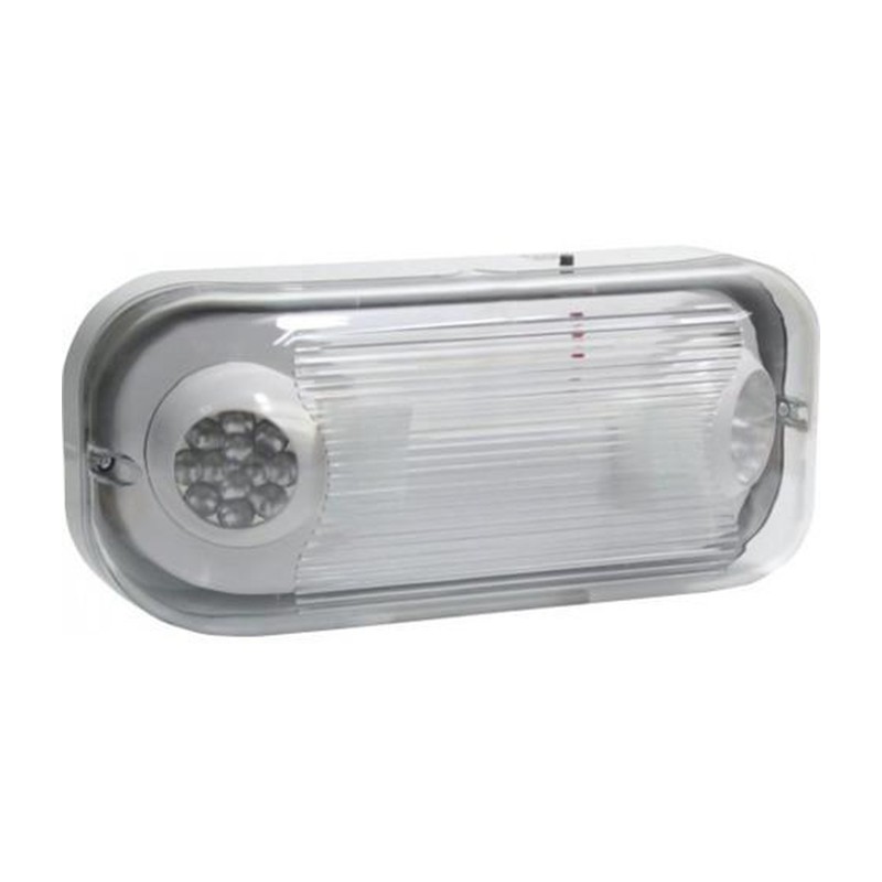 Profusion LED PL-RMR16-WP-LED Emergency Fixture, White or Black Housing, High Lumen 3.3W LED Lamps