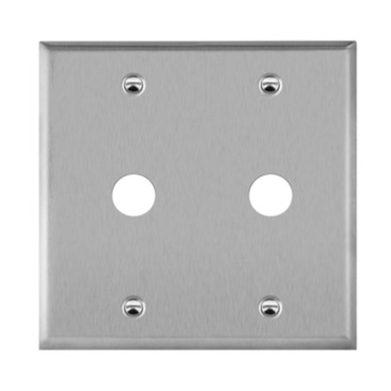 Enerlites 7762 Phone/Cable One-Gang Metal Wall Plate
