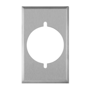 Enerlites 7771 Power Outlet Receptacle One-Gang Metal Wall Plate