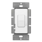Enerlites 51300-BK LED, CFL, Incandescent, Halogen Dimmer Switch, Black