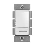 Enerlites 55300-I 150W LED Dimmer Switch, Single-Pole, Three-Way, Ivory
