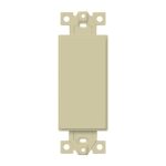 Enerlites 6001-I 1-Gang Blank Decorator Adapter, Ivory