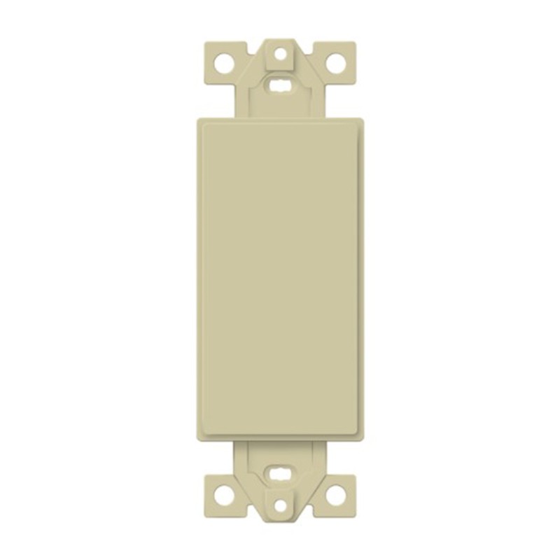 Enerlites 6001-I 1-Gang Blank Decorator Adapter, Ivory