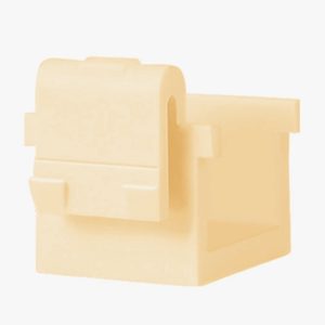 Enerlites 6103-I Audio/Video Connectors Blank Insert, Ivory