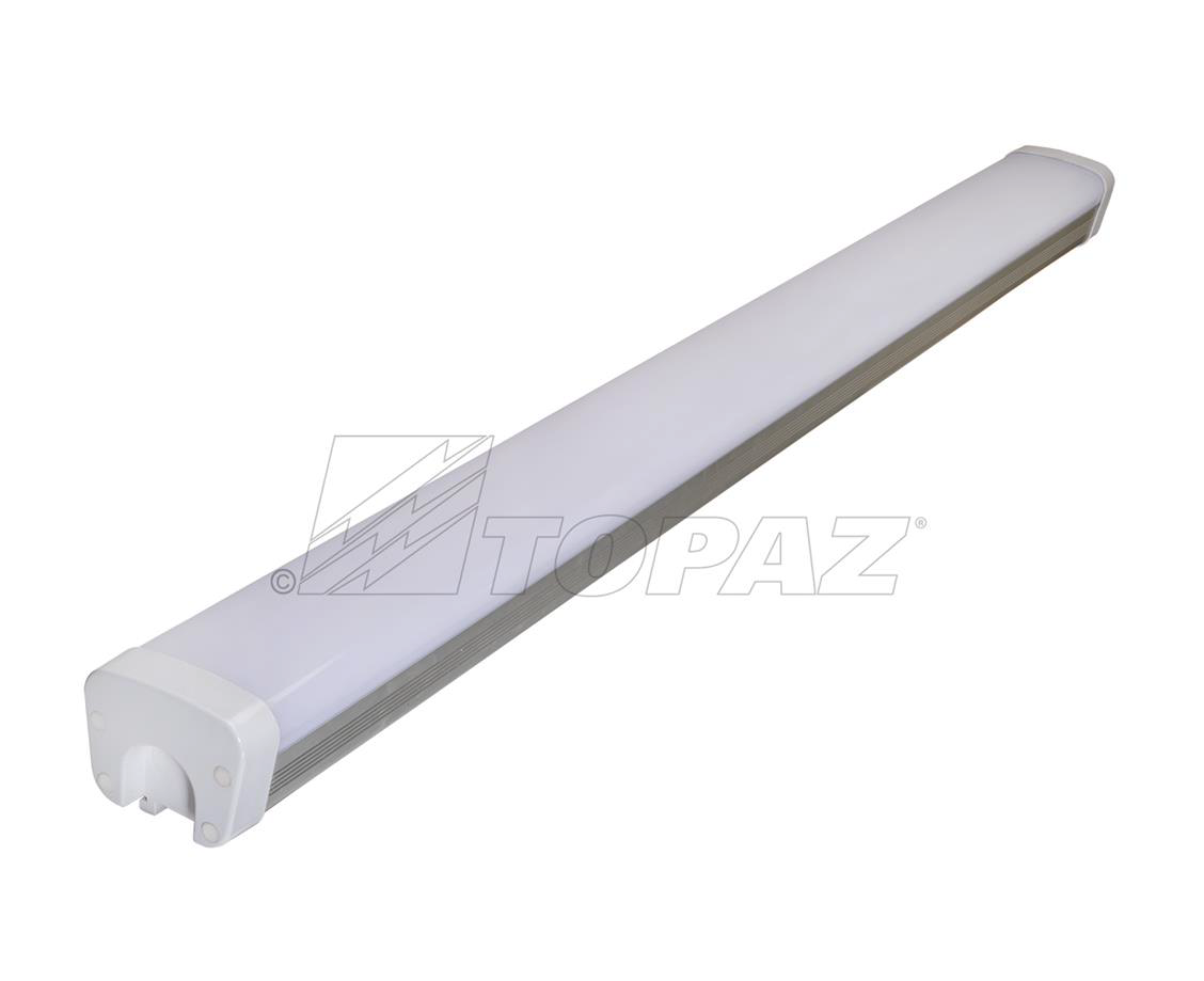 TOPAZ 71055 F-VT4/50W/40K-86 LED 48" 50W TRI-PROOF VAPOR TIGHT LUMINAIRE 4000K