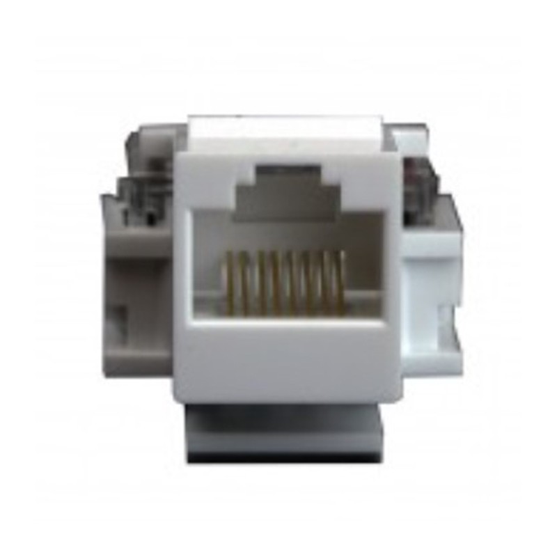 Enerlites 6106-I Audio / Video Connectors Category Phone Jack, Ivory