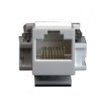 Enerlites 6106-W Audio / Video Connectors Category Phone Jack, White