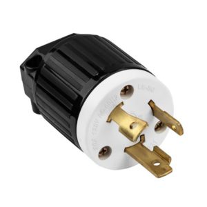 Enerlites 66450-BK Industrial Grade Locking Plug, 30A, L5-30P