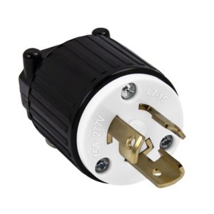Enerlites 66481-BK Industrial Grade Locking Plug, 15A, L7-15P