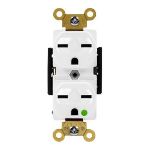 Enerlites 68151-I Hospital Grade 15A Receptacle, 6-15R, Ivory