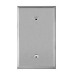 Enerlites 7701O Blank Cover One-Gang Metal Wall Plate, Oversize