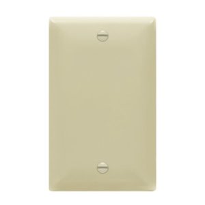 Enerlites 8801-I Blank Cover One-Gang Wall Plate, Ivory