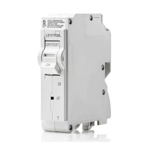 Leviton LB120-AFT 20A 1-Pole AFCI Thermal Magnetic Branch Circuit Breaker