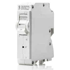 Leviton LB115-AFT 15A 1-Pole AFCI Thermal Magnetic Branch Circuit Breaker