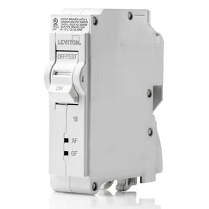 Leviton LB115-DFT 15A 1-Pole AFCI/GFCI Hydraulic Magnetic Branch Circuit Breaker