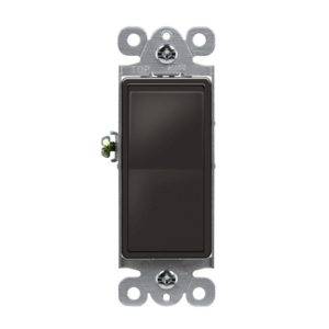 Enerlites 91150-DB Residential Grade Decorator Switch, Single Pole, Dark Bronze