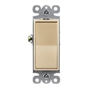 Enerlites 91150-GD Residential Grade Decorator Switch, Single Pole, Gold