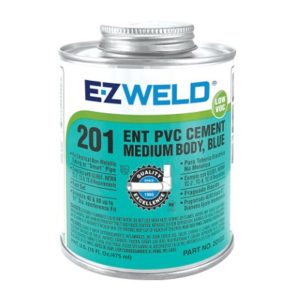 EZ-Weld GLQTS-ENT 201 ENT Blue Cement 1 Quart