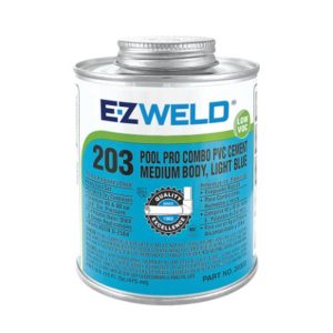 EZ-Weld GLGAL-203 203 PVC Pool Pro Combo Cement 1 Gallon