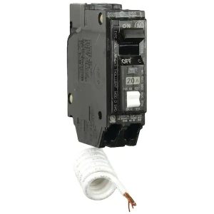 GE THQL1120AF2 Circuit Breaker, 20A, 1P, 120/240V, 10 kAIC, Q-Line Series