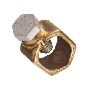 GC-COMBO Bronze Grounding Rod Clamp, All-In-One 3/8, 1/2, 5/8, 3/4in Combo