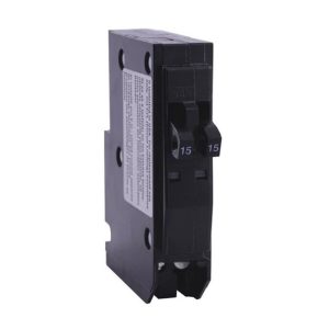 Square D QO2020 Miniature Circuit Breaker, 20 A, 120/240V AC, 1 Pole, Plug In Mounting Style