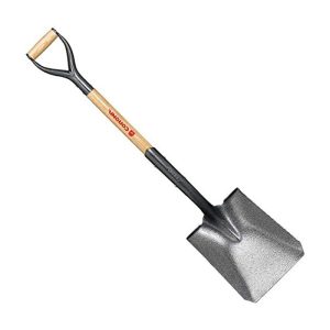 SS 48 Inch Wood Handle Square Point Shovel