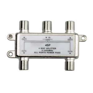 F244 5-2400MHz 4-Way Splitter