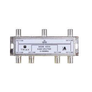 F246 5-1000MHz 6-Way Splitter