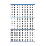 MK-AZ-015 Preprinted Wire Marker Book, A-Z / 0-15