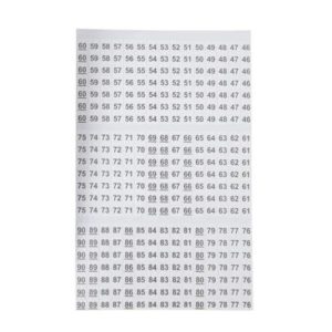 MK-46-90 Preprinted Wire Marker Book, 46-90