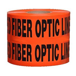 WT61000F-O 6in x 1000ft Buried Fiber Optic Line Below Warning Tape