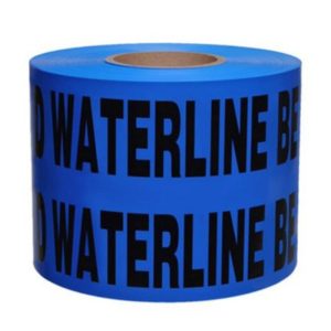 WT61000W 6in x 1000ft Buried Water Line Below Warning Tape