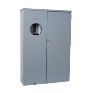 Square D QU816D400SL Ringless Socket Meter Main, 400A, 8 spaces, 16 circuits