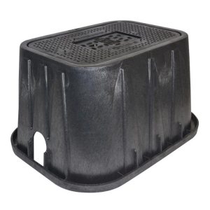 A170140 Underground Box With Cover, Electrical Black Box 14" x 19" x 12"
